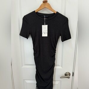 Zara dress brand new dark gray
